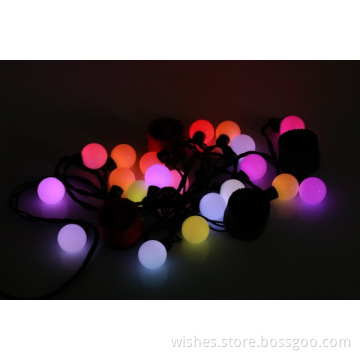 Intelligent LED string speakers-lights